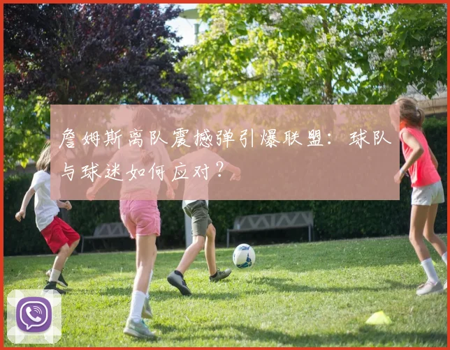 詹姆斯离队震撼弹引爆联盟:球队与球迷如何应对?